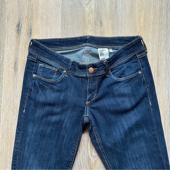 &Denim Super Skinny Jeans Dark Blue Denim - Size 29/32 - Picture 3 of 14